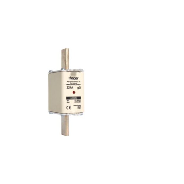 Hager LNH1224M6 NH-Sicherung NH1 gG 690V 224A K-Melder