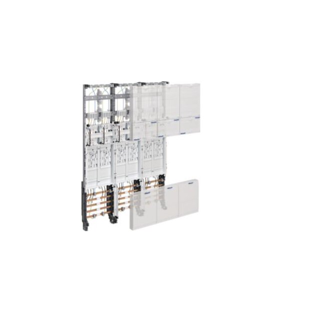 Hager ZL3EL26N KF 6ZP eHZ DSS H 1050mm 3-feldig