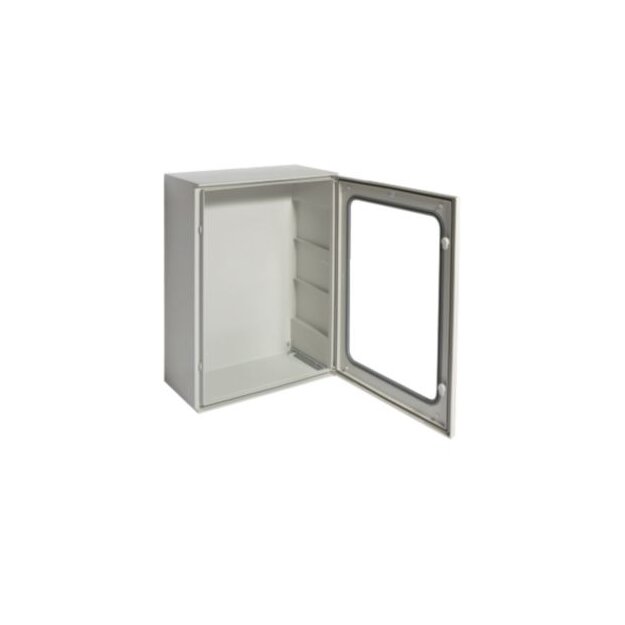 Hager FL279B orion Schrank SKII Klarsichttür 800x600x300