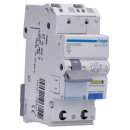 Hager ADS906D FI-LS 1-polig +N 6kA B-6A 30mA Typ A QC