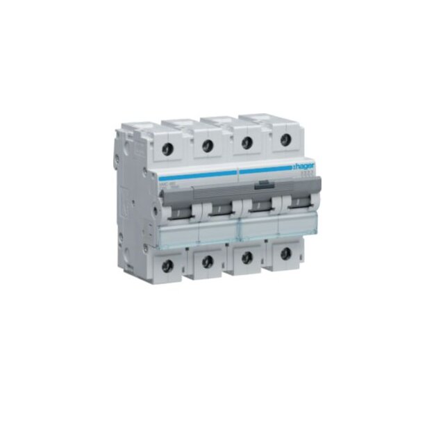 Hager HMC480 LS-Schalter 4-polig 15kA C-80A 6M