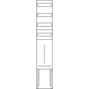 Hager ZU54LS Einbausatz universZ 1350mm 1ZP 1-feldig