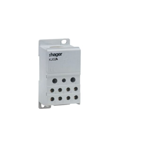 Hager KJ02A Verteilerblock 250A 1-polig