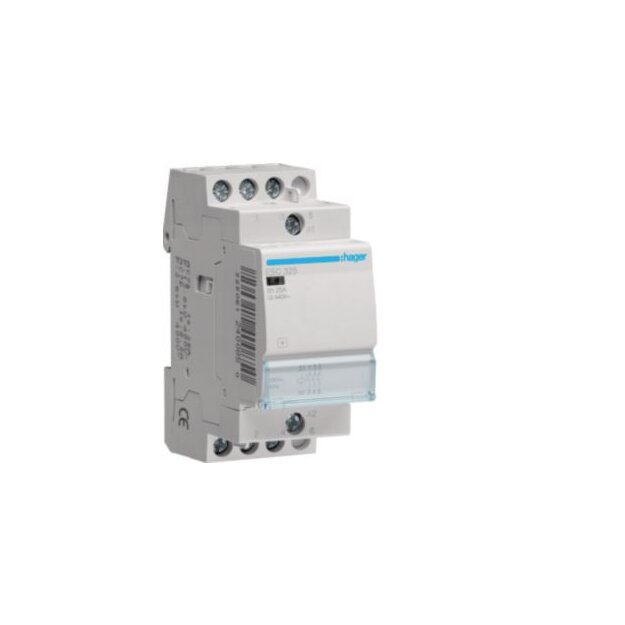 Hager ESC325 InstallationsSchütz 25A 3S 230V