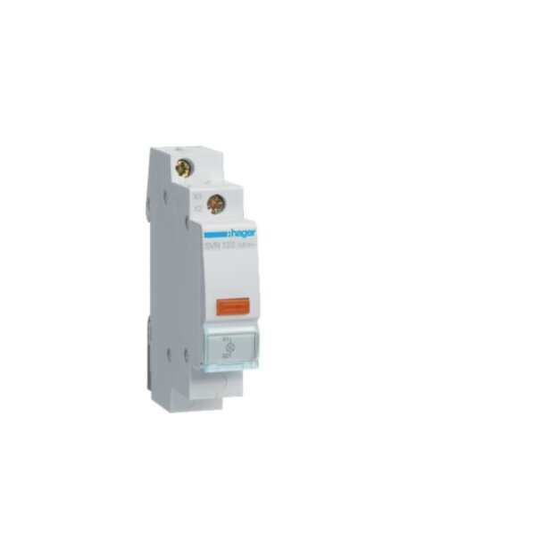 Hager SVN123 LED Leuchtmelder Orange 230V AC 1-polig LE
