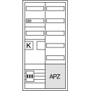 Hager ZB32SEQ15EN KS universZ 1ZP BKE-I APZ H1100mm 2-feldig