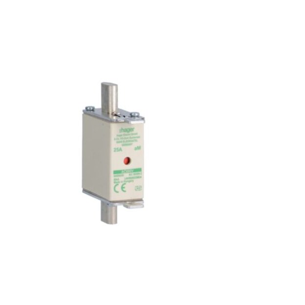 Hager LNH000025M6A NH-Sicherung NH000 aM 690V 25A K-Melder