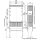 Hager ZAF101A Festplatzverteilerschrank universZ Gr. 1 ortsfest