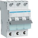 Hager MCS313 LS-Schalter 3-polig 6kA C-13A 3M QC
