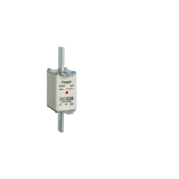 Hager LNH2100M6 NH-Sicherung NH2C gG 690V 100A K-Melder