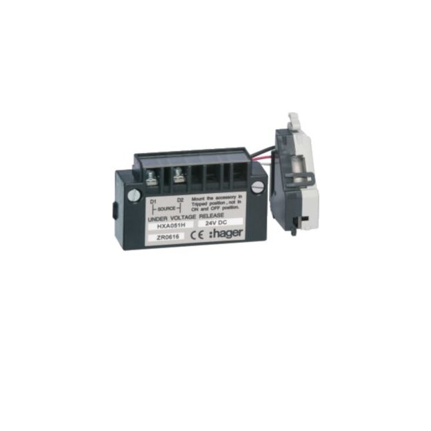 Hager HXA051H U-Auslöser verz x160-250 24VDC