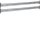 Hager FZ814Q Querprofil univers IP54 SKI B1100mm 2 Stück