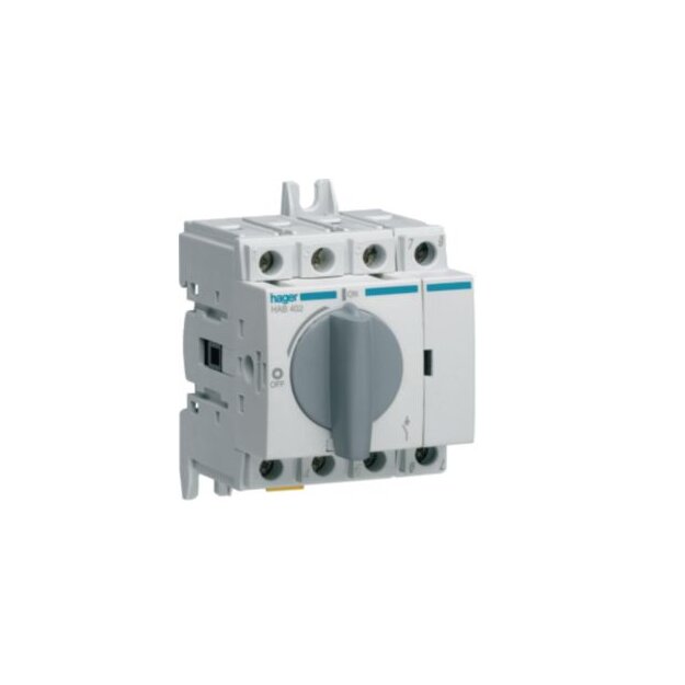 Hager HAB402 Lasttrennschalter 4-polig 20A
