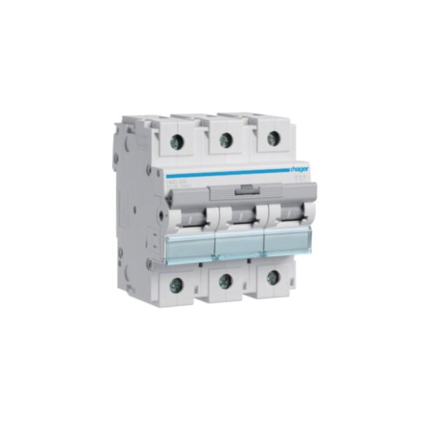 Hager HMD399 LS-Schalter 3-polig 15kA D-125A 4.5M