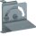 Hager FZ801A Halter Sockelschiene 100 hoch