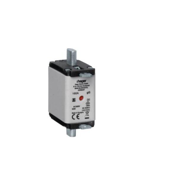Hager LNH0160MK NH-Sicherung NH00 gG 500V 160A Iso-Griff