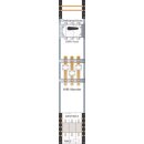 Hager UF51W12 Wandler-Feld universN bis 250 A 1-feldig...