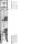 Hager ZH54C4N KF 2ZP universZ H 1350mm 1-feldig
