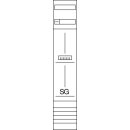 Hager ZH54C1N KF 1ZP SG universZ H 1350mm 1-feldig