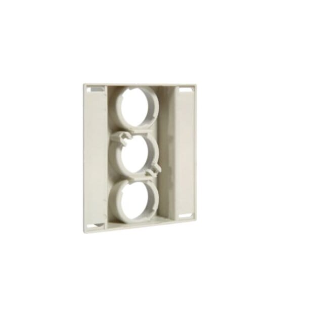 Hager LD01-02AD-3 Kunststoffabdeckung D01 3-polig Grau