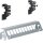 Hager FZ12MMO Patch-Panel E-Dat-Format 12-fach leer