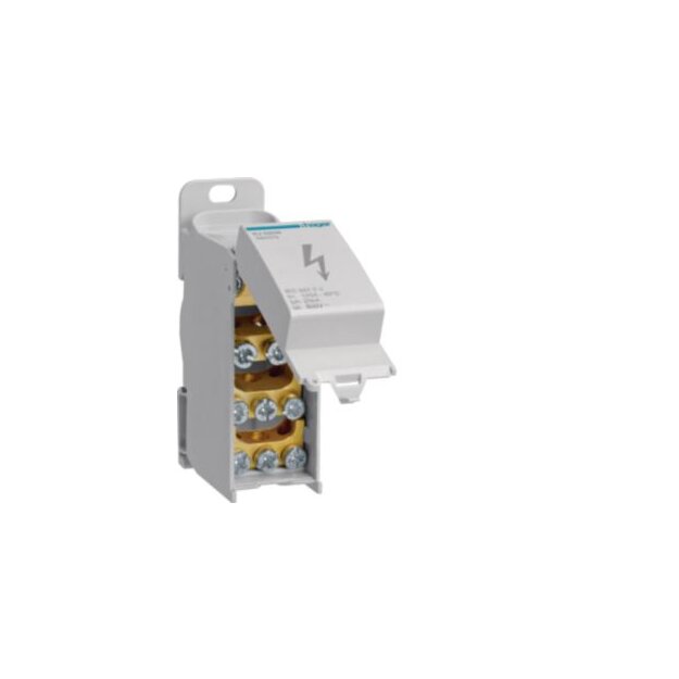 Hager KJ02DN Verteilerblock 125A geschlossen 1-polig