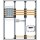 Hager FP63W3N Wandlerschrank bis 250A