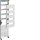 Hager UM71M4 EBS 250x1050 für Feldvert AP Media 4-reihig /3MP