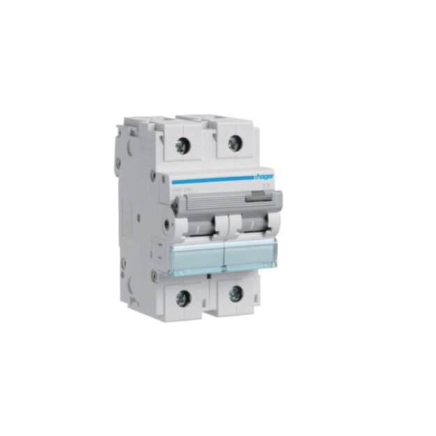 Hager HMD280 LS-Schalter 2-polig 15kA D-80A 3M