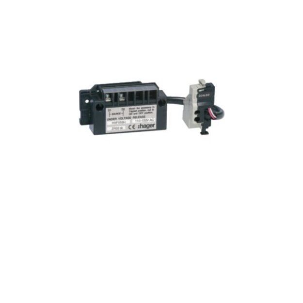 Hager HXF053H U-Auslöser verz h800-1600 4-polig 110-120VAC