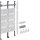 Hager UF32NW KF MM universZ H 1050mm 2-feldig