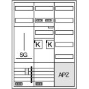 Hager ZB33SET28LS KS 2ZP SG VF 5-reihig APZ eHZ 1100x800x205