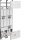 Hager ZK51X5N KF 3ZP SG universZ H 1350mm 2-feldig