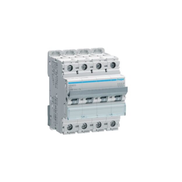 Hager NBN620 LS-Schalter 3-polig +N 10kA B-20A 4M