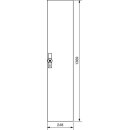 Hager FZ194W Tür univers rechts 1400x300