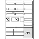 Hager ZB33SEH25LS KS 2ZP RES VF 5-reihig APZ eHZ 1100x800x205