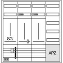 Hager ZB342U25LS KS 2ZP SG VF 5-reihig APZ universZ...
