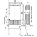 Hager ZAL53U KVS für universN HxBxT 1005x780x315
