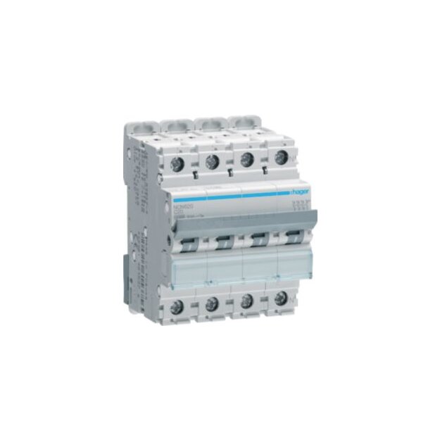 Hager NCN620 LS-Schalter 3-polig +N 10kA C-20A 4M