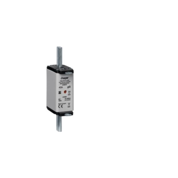 Hager LNH1040MK NH-Sicherung NH1C gG 500V 40A Iso-Griff