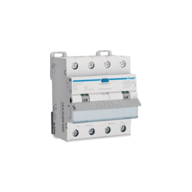 Hager ADX420D FI-LS 4-polig 10kA B-20A 30mA A