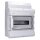 Hager VE112DN Aufputz Verteiler Vector APV IP65 12PLE 1-reihig 302x310x151mm