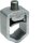 Hager LVZVA V-Aluklemme für NH1-3 240mm²