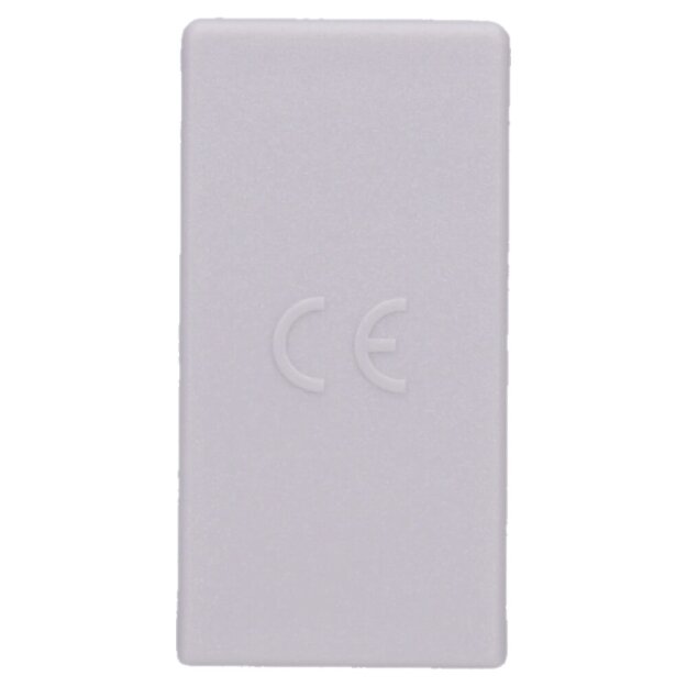 Hager KZN028 Endkappe für Phasenschiene 3-polig