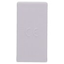 Hager KZN028 Endkappe für Phasenschiene 3-polig