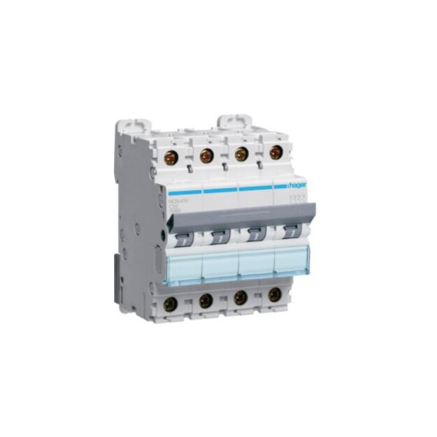 Hager NCN416 LS-Schalter 4-polig 10kA C-16A 4M