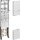 Hager ZH3EN22 KF universZ 1ZP BKE-I H1050mm 1-feldig