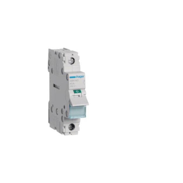 Hager SBN140 Ausschalter 40A 1S 230V AC 1-polig LE