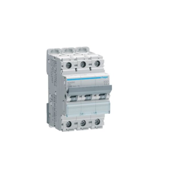 Hager NDN350 LS-Schalter 3-polig 10kA D-50A 3M