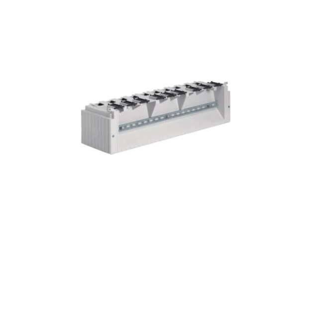 Hager ZAX022F Festplatzsockel Größe 2 für Bodenaufbau